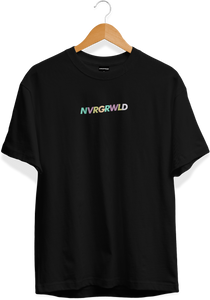 NVRGRWLD Embroidered Black Tee